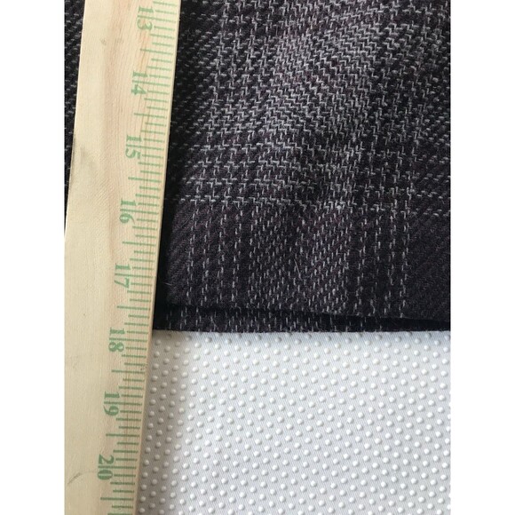 Ann Taylor Loft Wool Blend Lined Plaid Mini Skirt with Pockets Size 10 - Picture 5 of 13